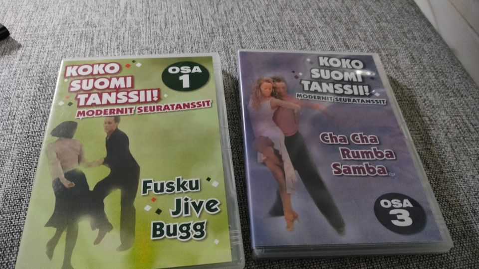 Koko Suomi tanssii opetus DVD