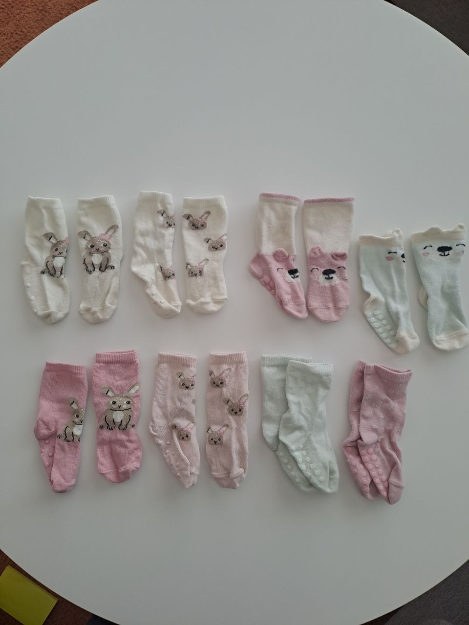Vauvan sukat / sukkasetti koko 16-18