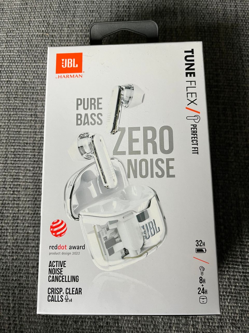 JBL Tune Flex zero noise bluetooth kuulokkeet