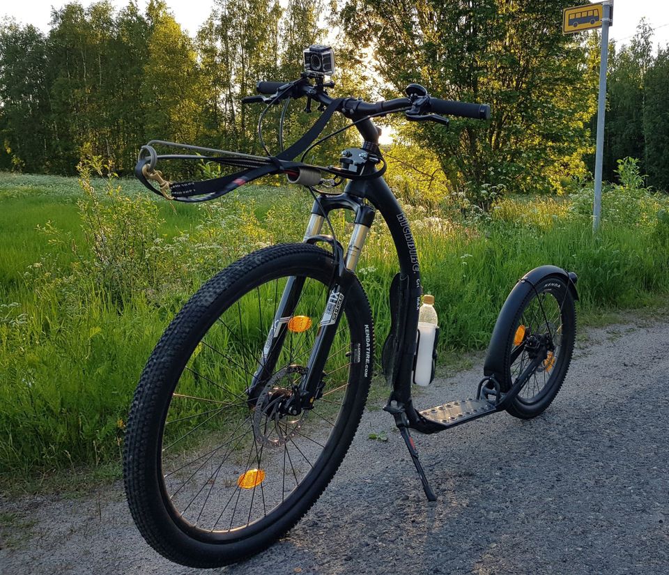 Kickbike Cross MAX 20HD + vetoadapteri ja -hihna