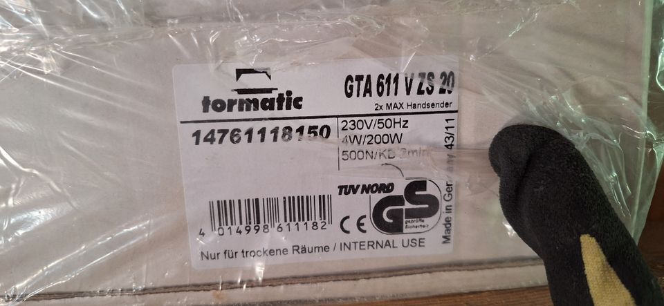 Autalliovien aukaisumoottori Tormatic GTA 611