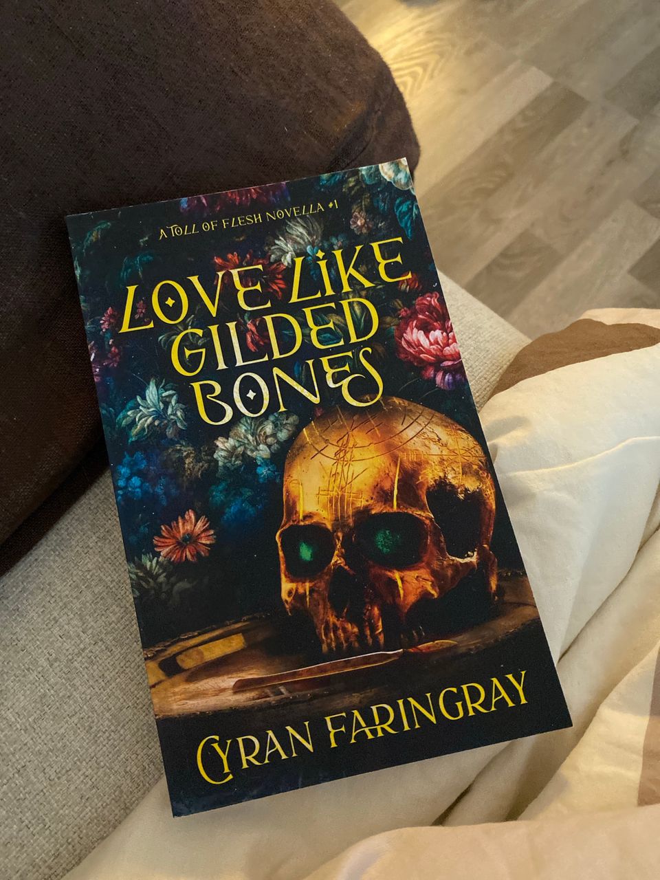 Paranormal romance novella, Love Like Gilded Bones