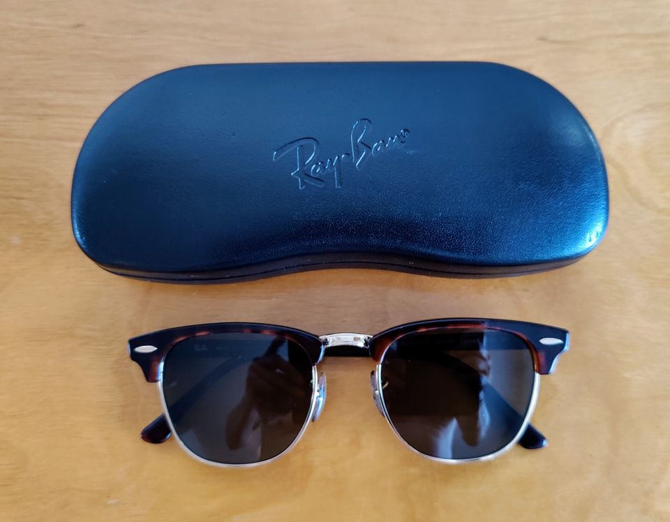 Ray-Ban RB
3016 CLUBMASTER W0366 unisex sunglasses aurinkolasit