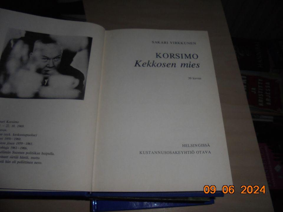 sakari virkkunen - korsimo kekkosen mies