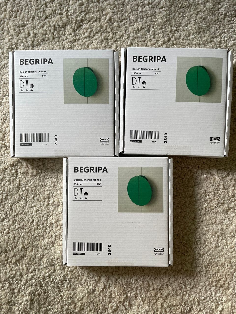 IKEA Begripa-vetimet 6 kpl