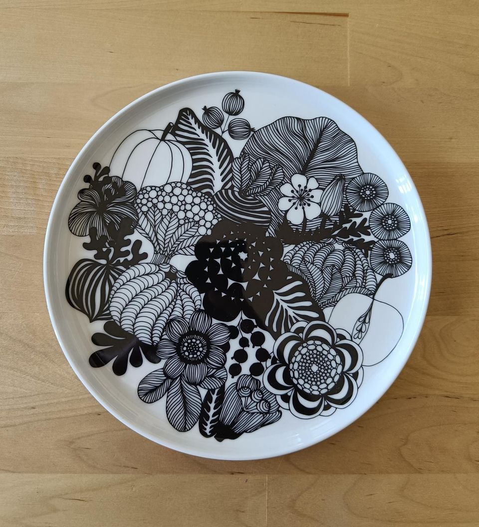 Marimekko Siirtolapuutarha lautanen