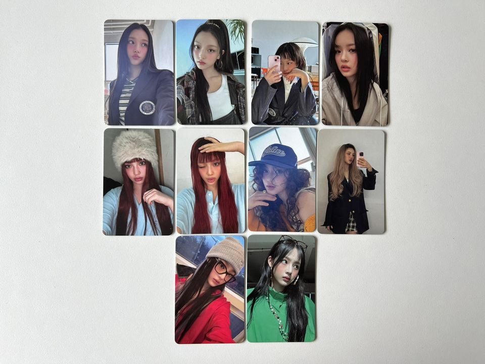 New Jeans How Sweet (Weverse album ver) photocards