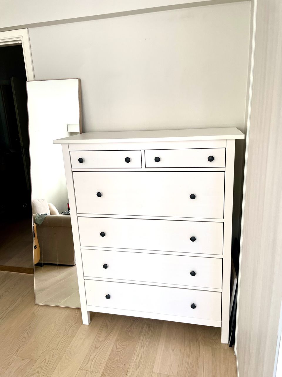 Ikea Hemnes lipasto, valkoinen