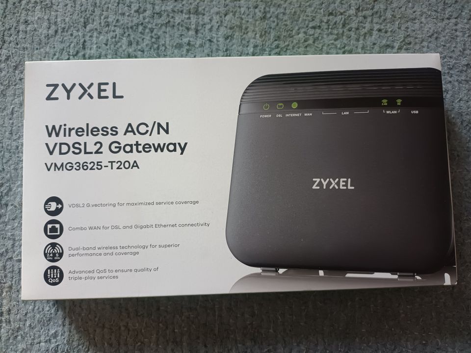 Zyxel AC/N VDSL2 modeemi reititin