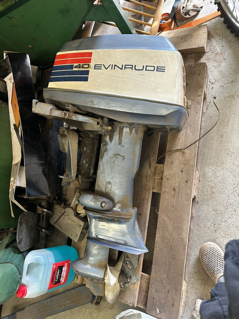 Evinrude 40hp perämoottori