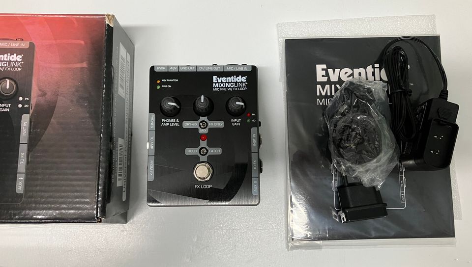 Eventide MixingLink mikrofonietuaste efektiloopilla