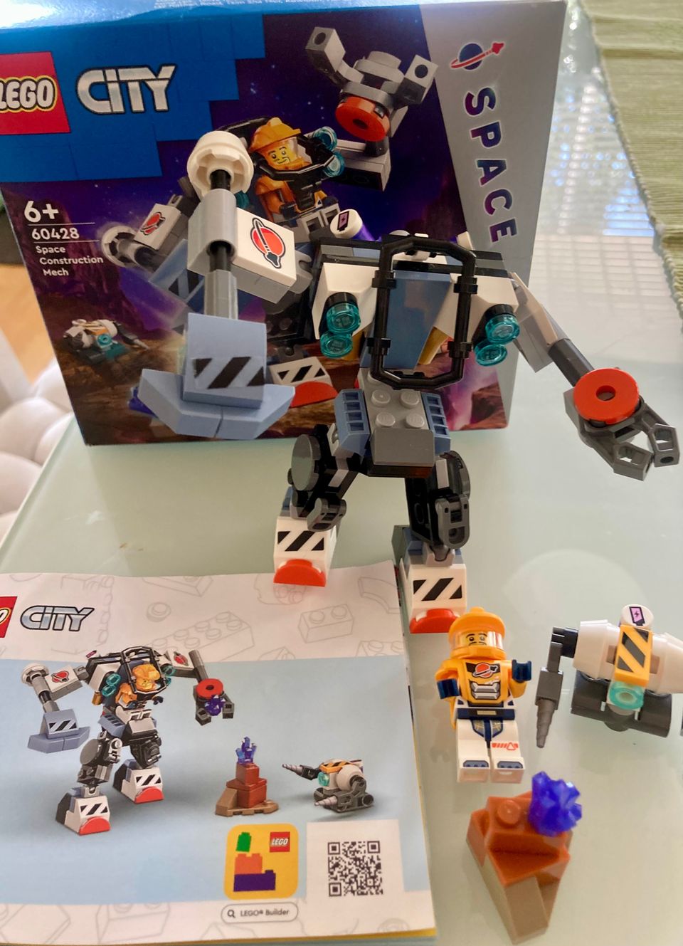 Lego city avaruusrobotti