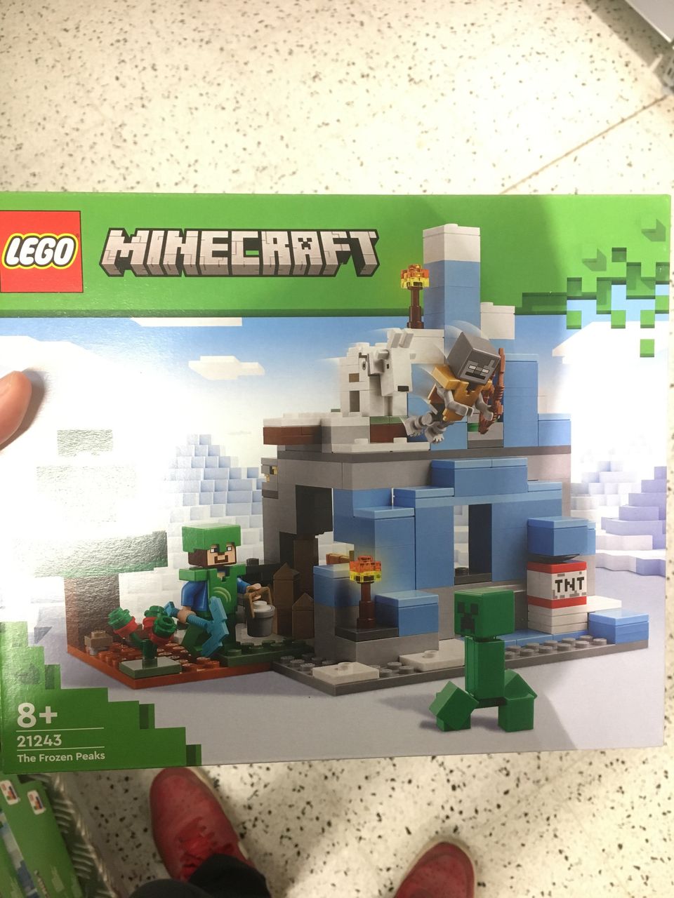 Lego Minecraft 21243 The Frozen Peaks