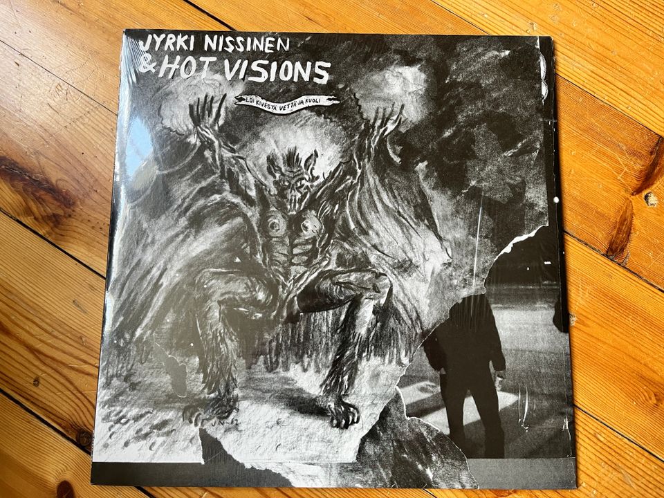 Jyrki Nissinen & Hot Visions - Löi kivestä vettä ja kuoli LP