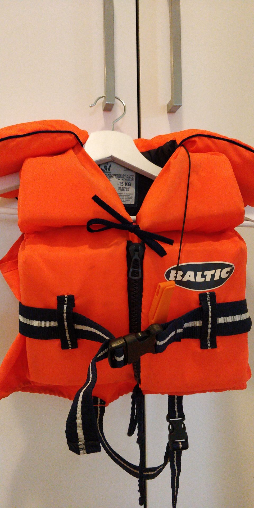 Lasten pelastusliivi, Baltic, max 15 kg