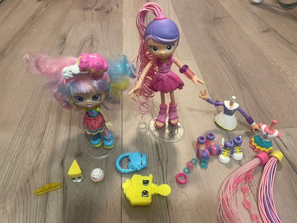 Betty Spaghetty ja shopkins rainbow kate nuket