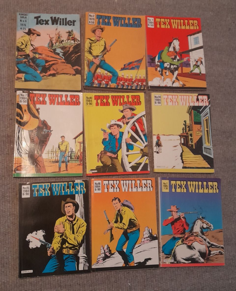Tex Willer sarjakuvat
