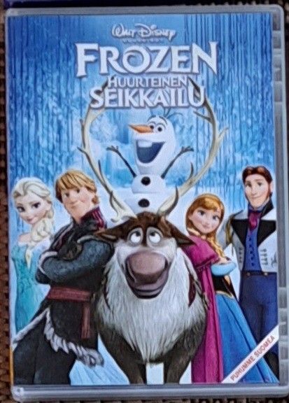 Frozen huurteinen seikkailu dvd