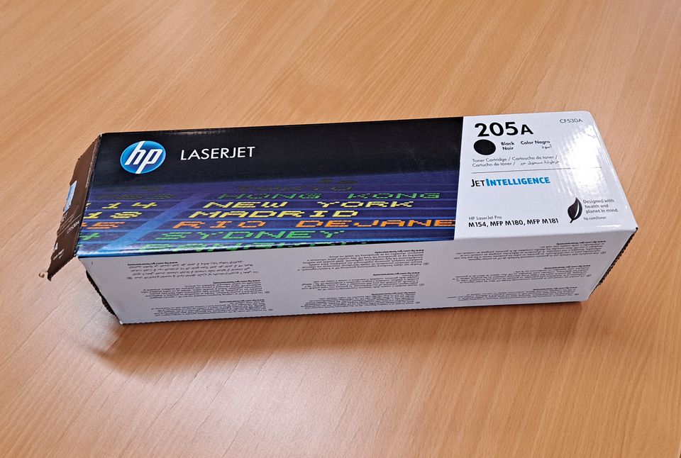 HP 205A laservärikasetti musta käyttämätön