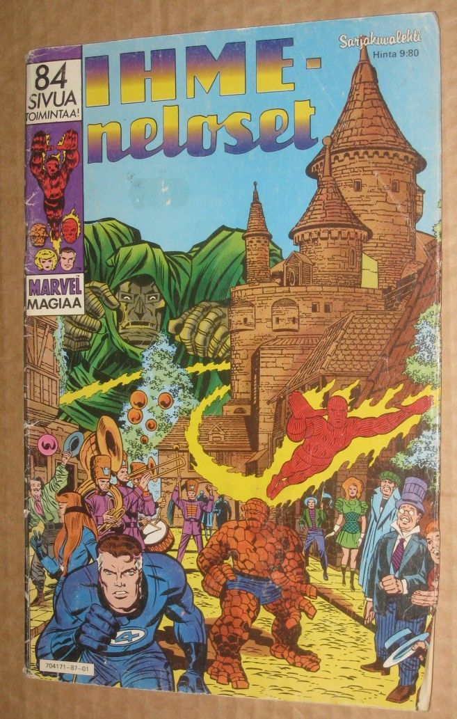 Sarjakuvalehti (Marvel) - 7 kpl (1987, 1995)