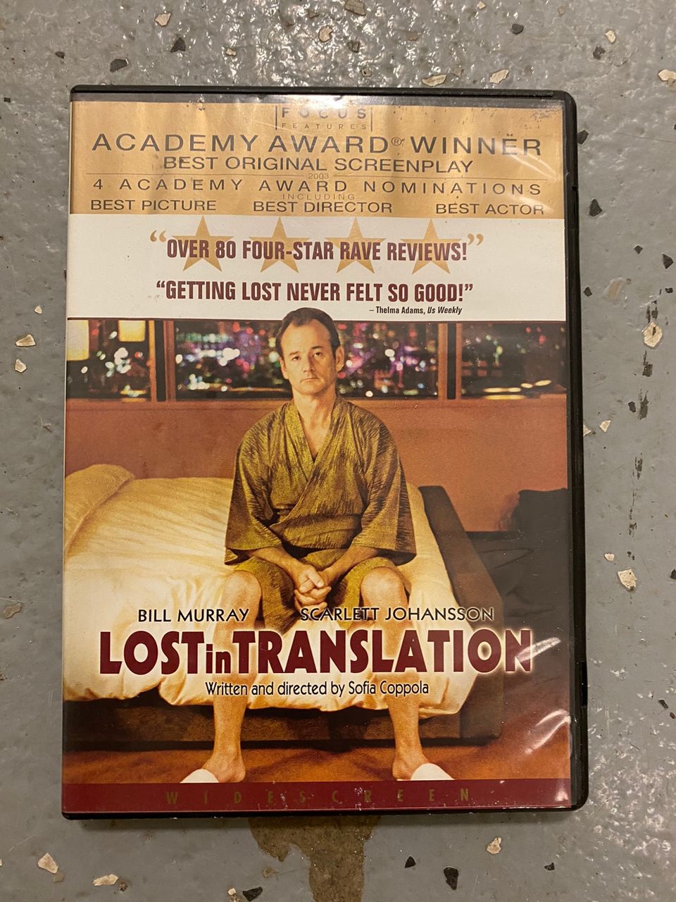 Lost in translation dvd