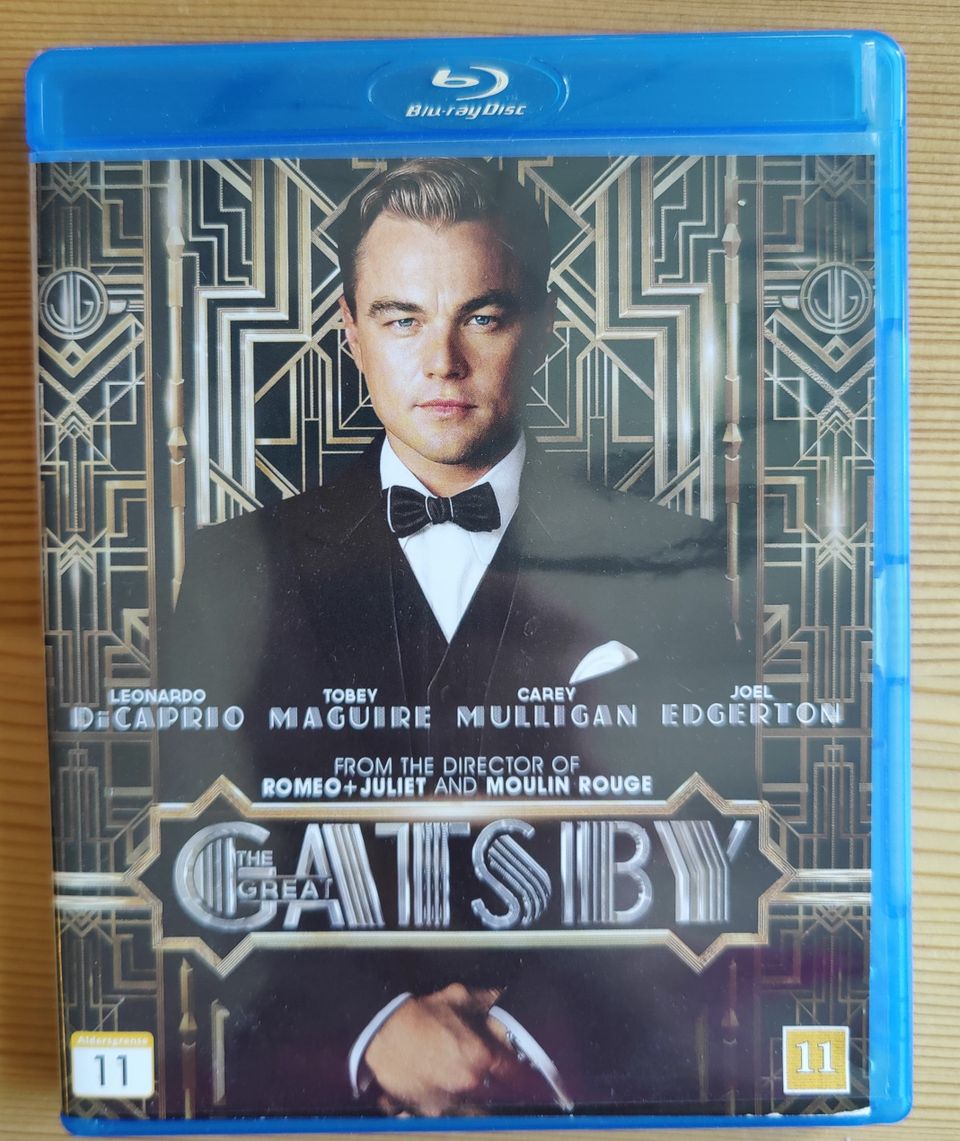 The Great Gatsby Blu-Ray