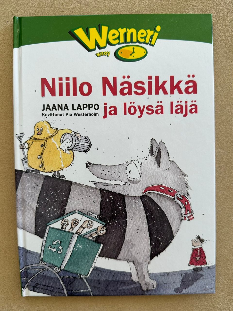 Uusi lastenkirja Niilo Näsikkä ja löysä läjä