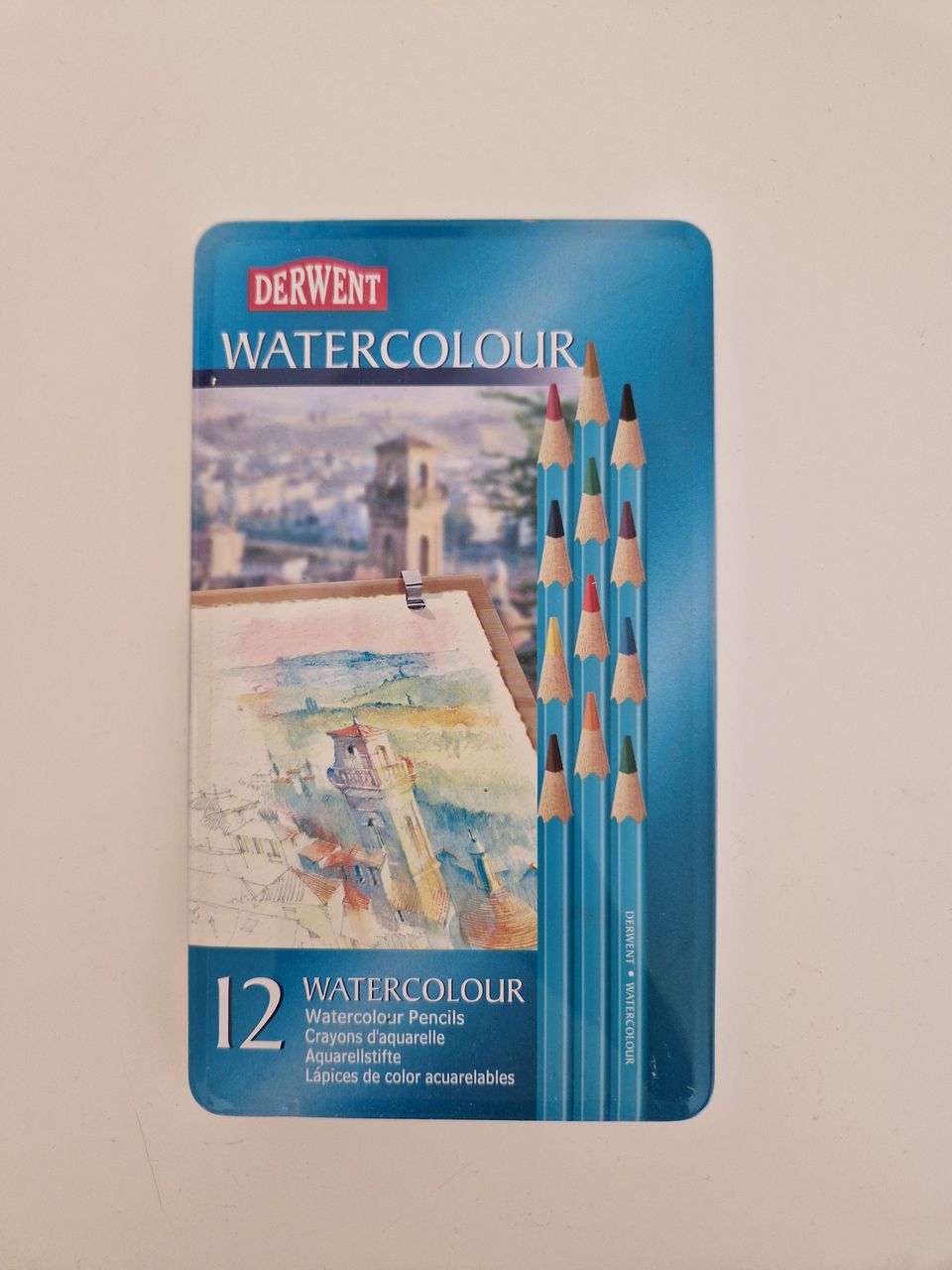 Derwent Watercolour 12 kpl vesivärikynä