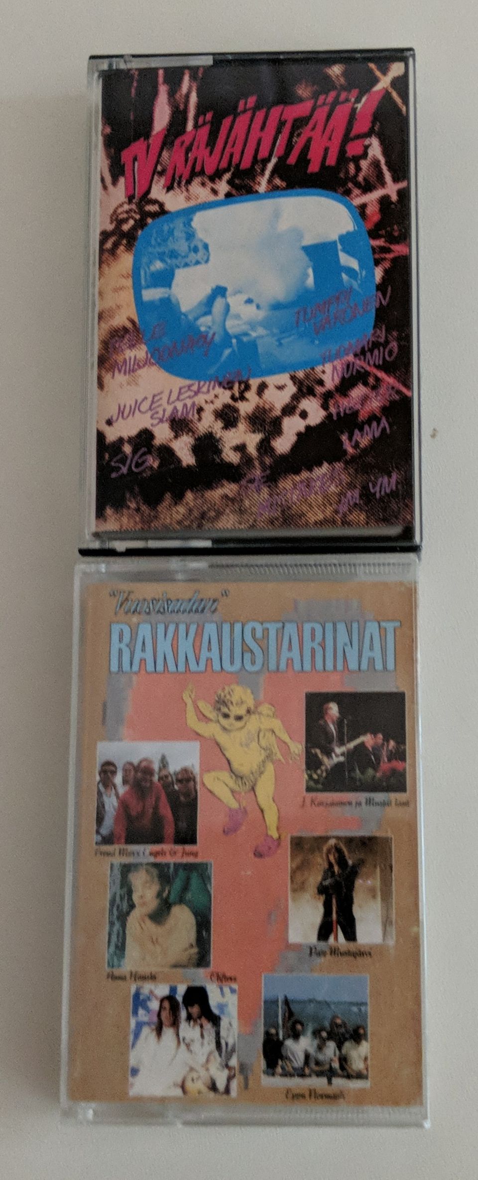 Kaksi kokoelmaa Suomi pop/rock
