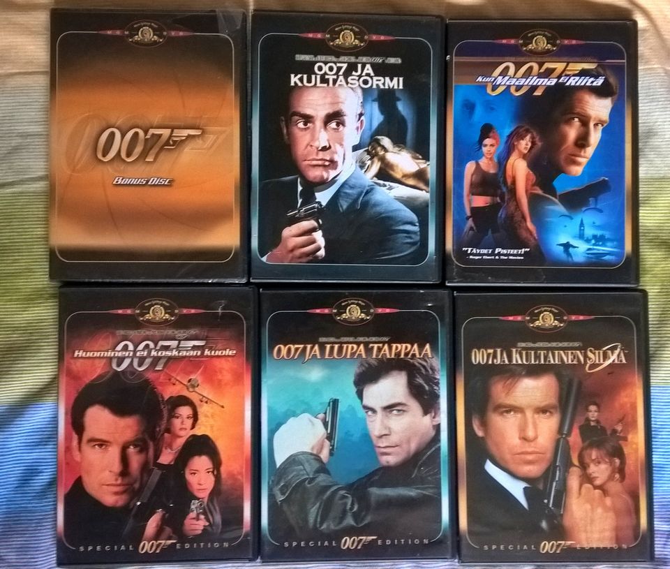 Bond dvd:t