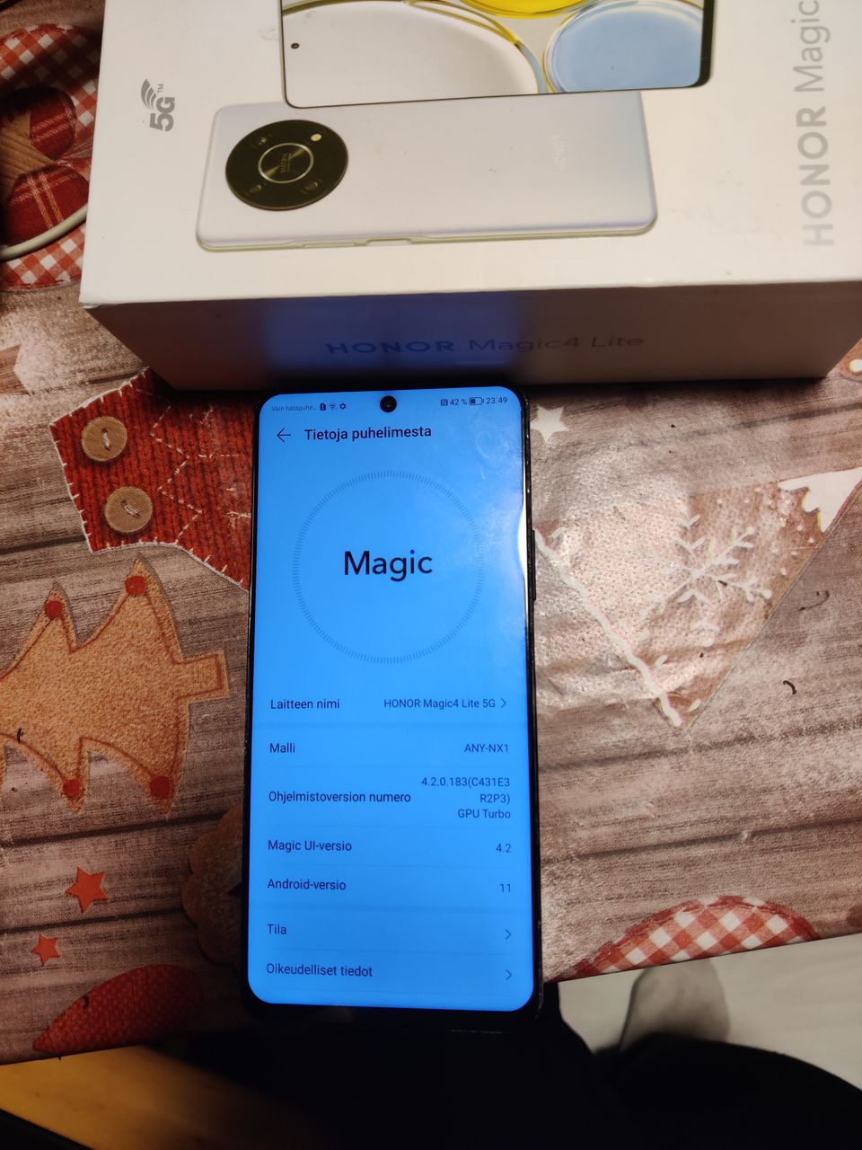 Honor magic 4 lite 5g