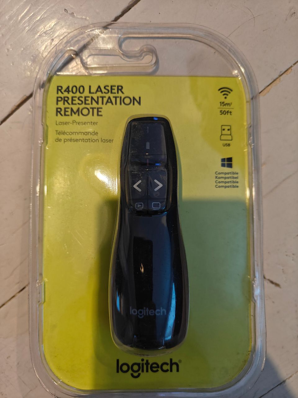 Laser osoitin Logitech