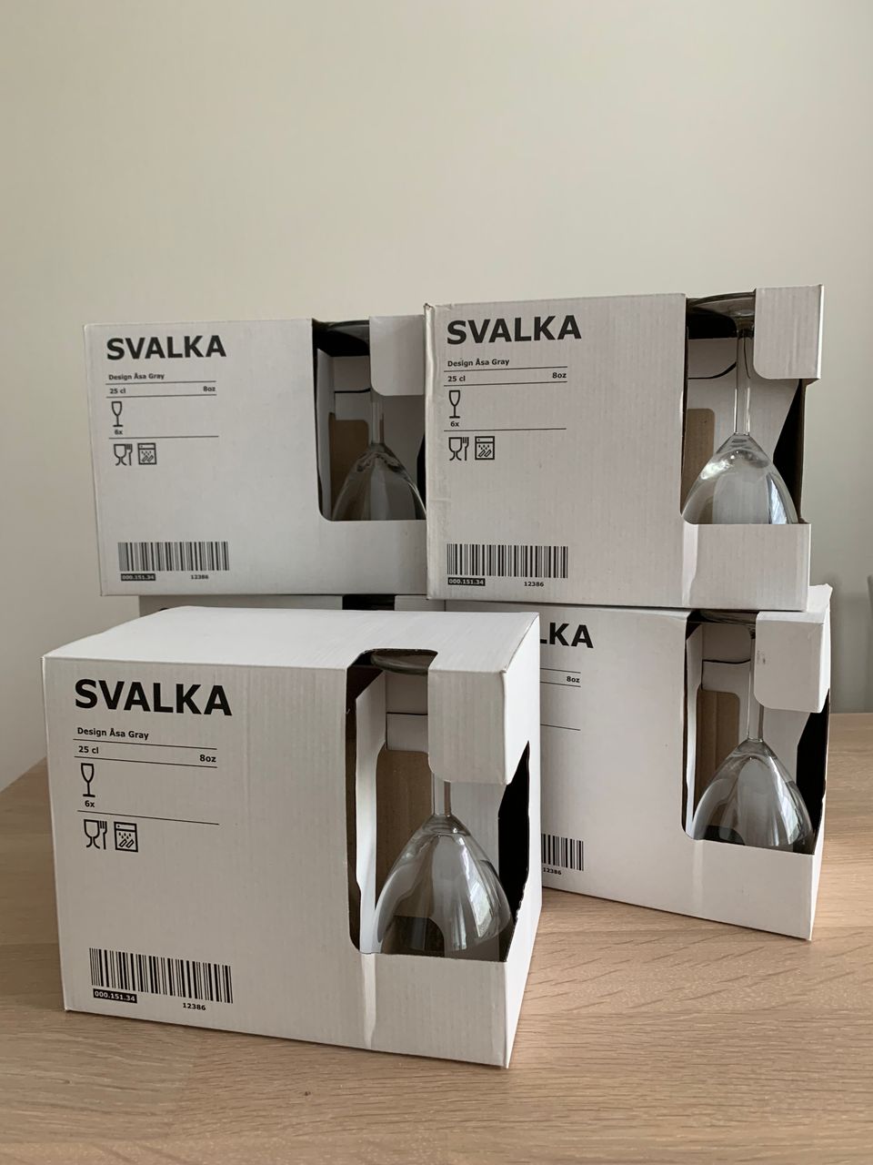 Ikea Svalka viinilasit