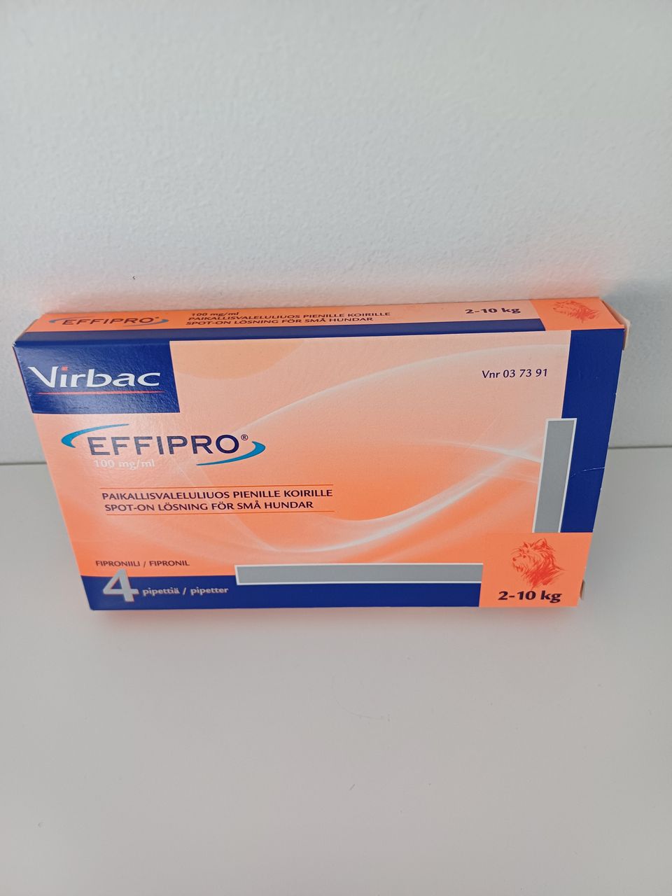 Effipro 100 mg/ml paikallisvaleluliuos koirille