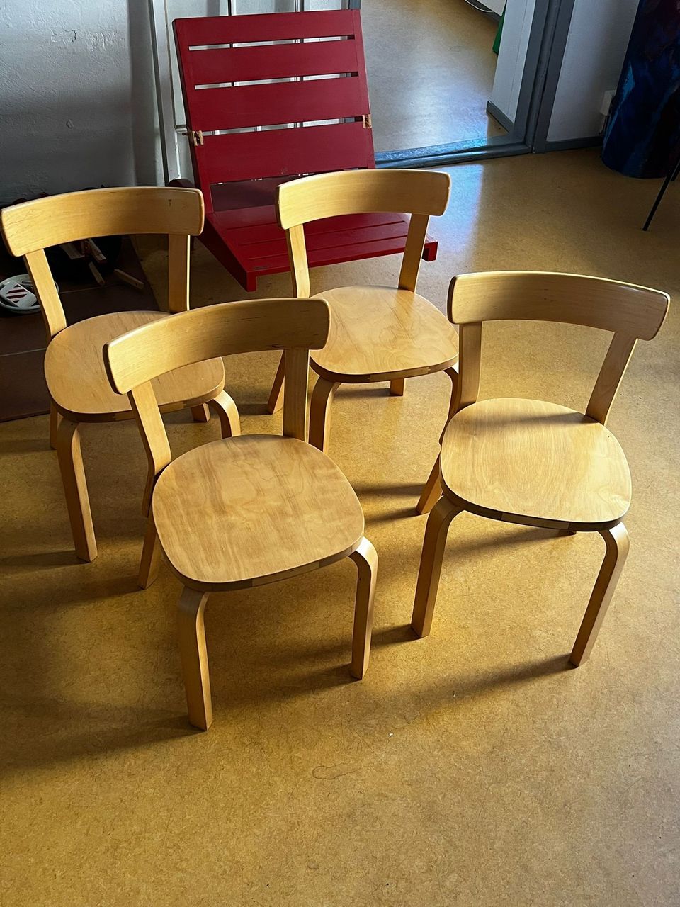 Aalto tuolit 4 kpl