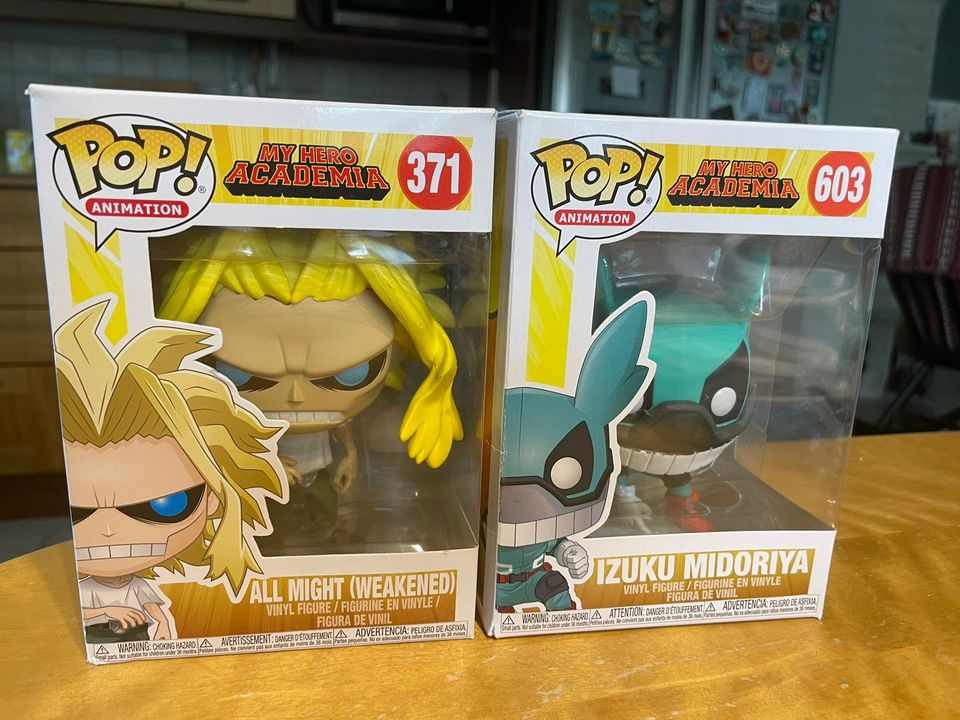 FUNKO POP figuureja MHA/BNHA 6€/kpl