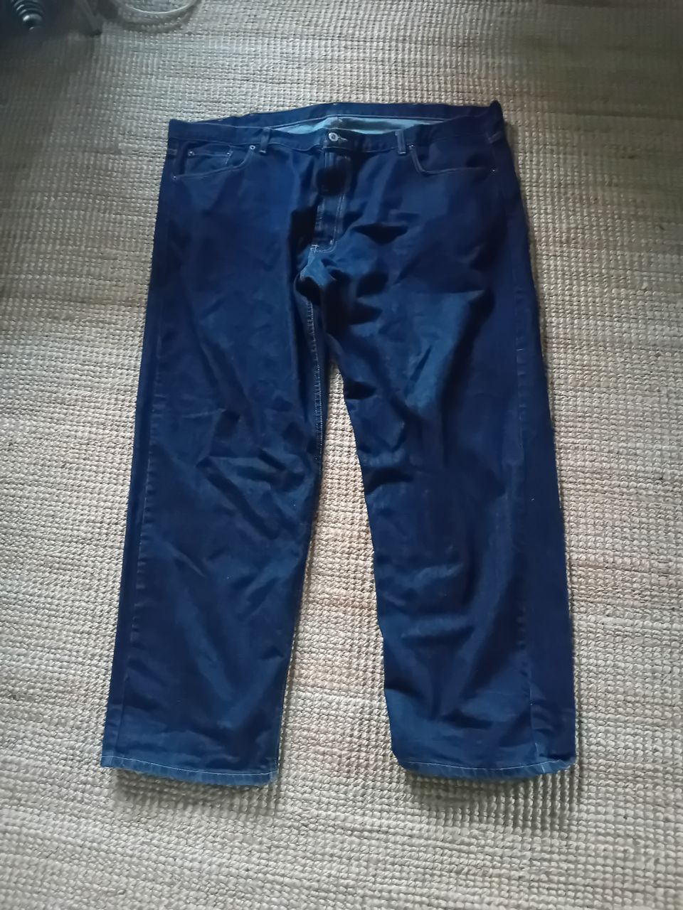 Navy Baggy Jeans