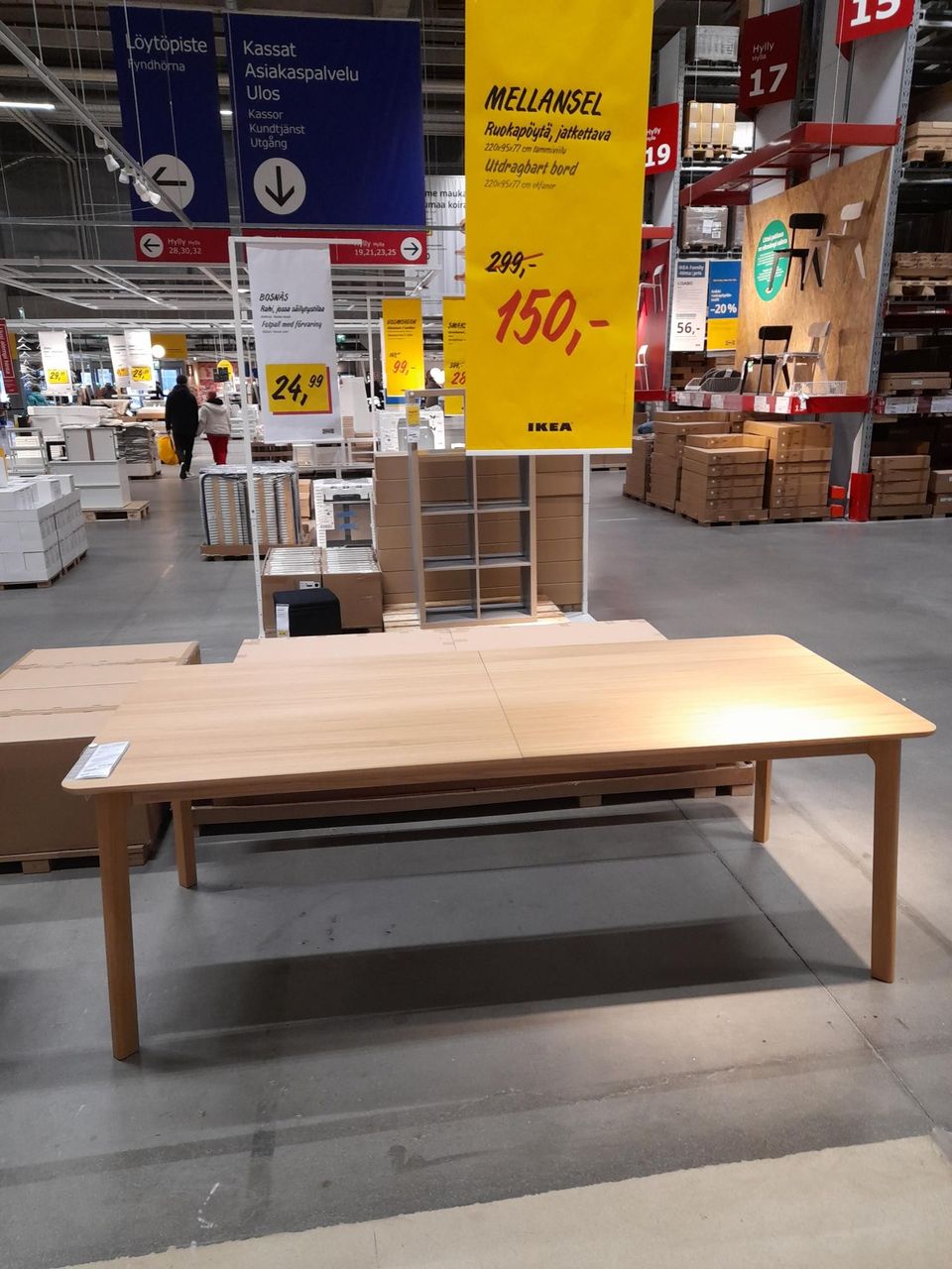 Ikea Mellansel ruokapöytä