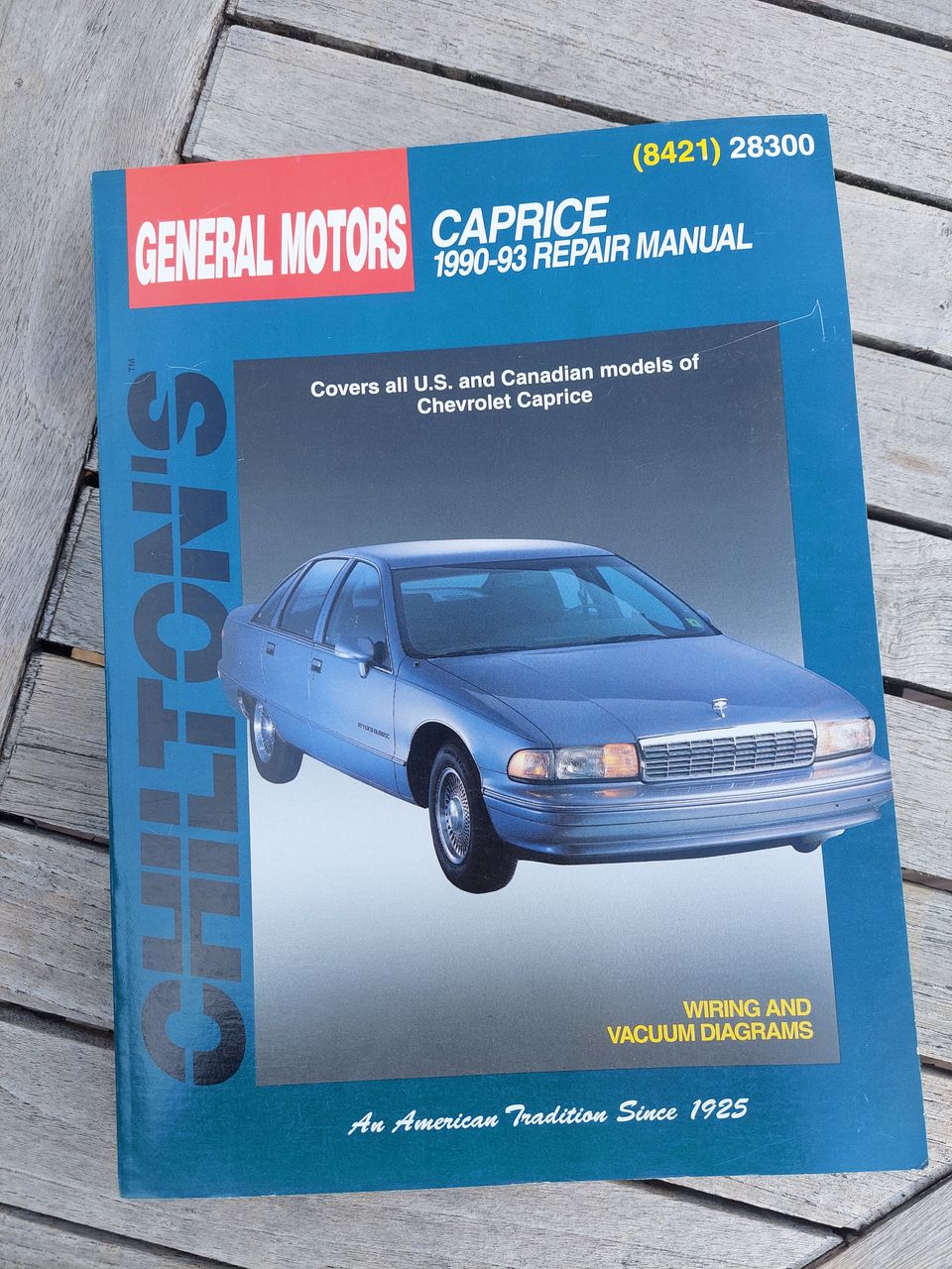 Chevrolet Caprice 1990-93 Repair manual