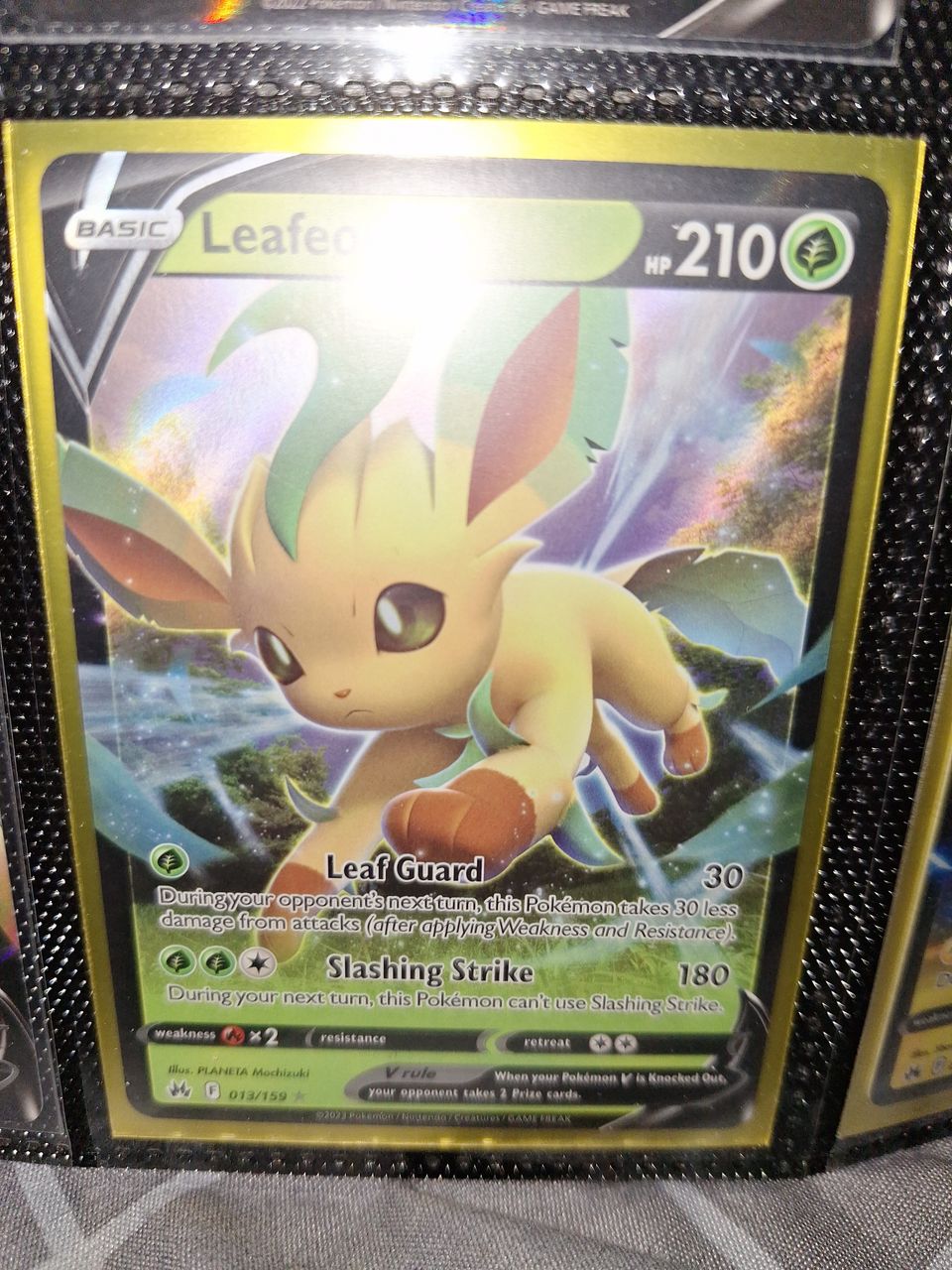 Pokemon Leafeon V 013/159