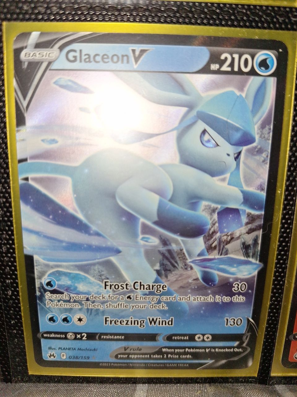 Pokemon Glaceon V 038/159