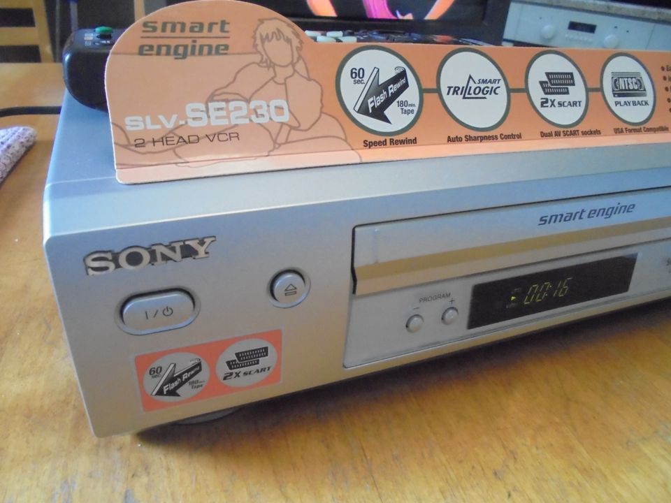 SONY SLV-SE230 videonauhuri , TOIMITETTUNA