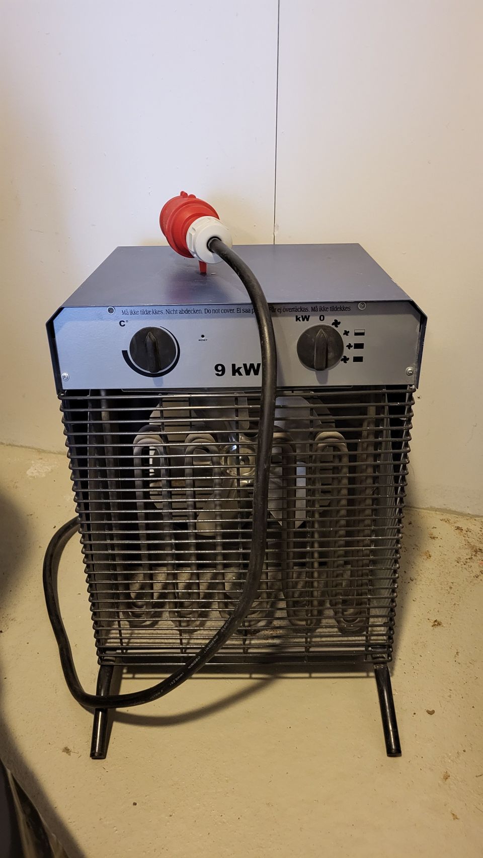 Rakennuslämmitin 9 kw