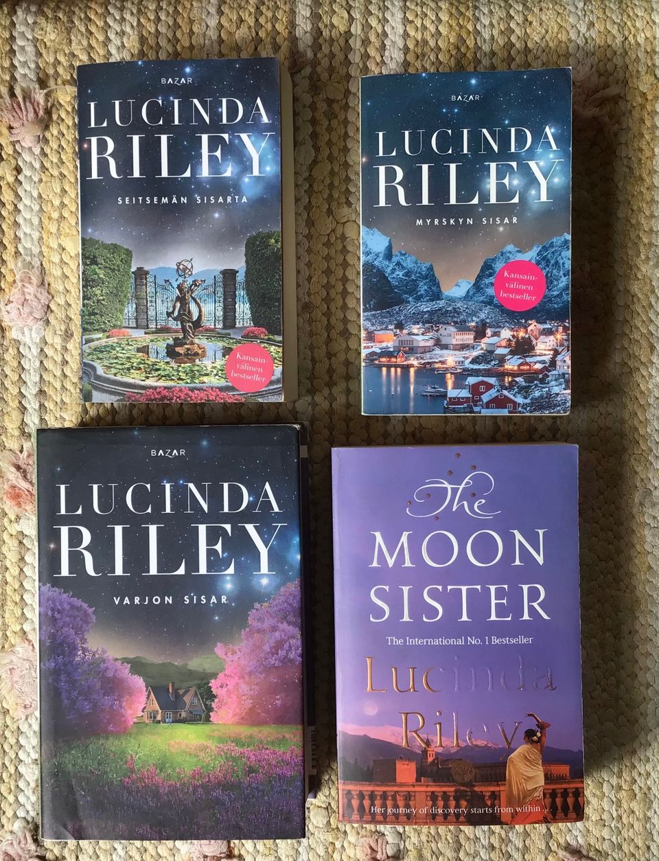 Lucinda Riley Seitsemän sisarta kirjoja