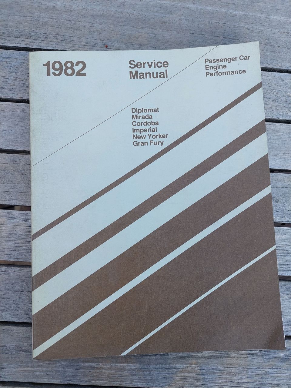 Chrysler Service Manual 1982