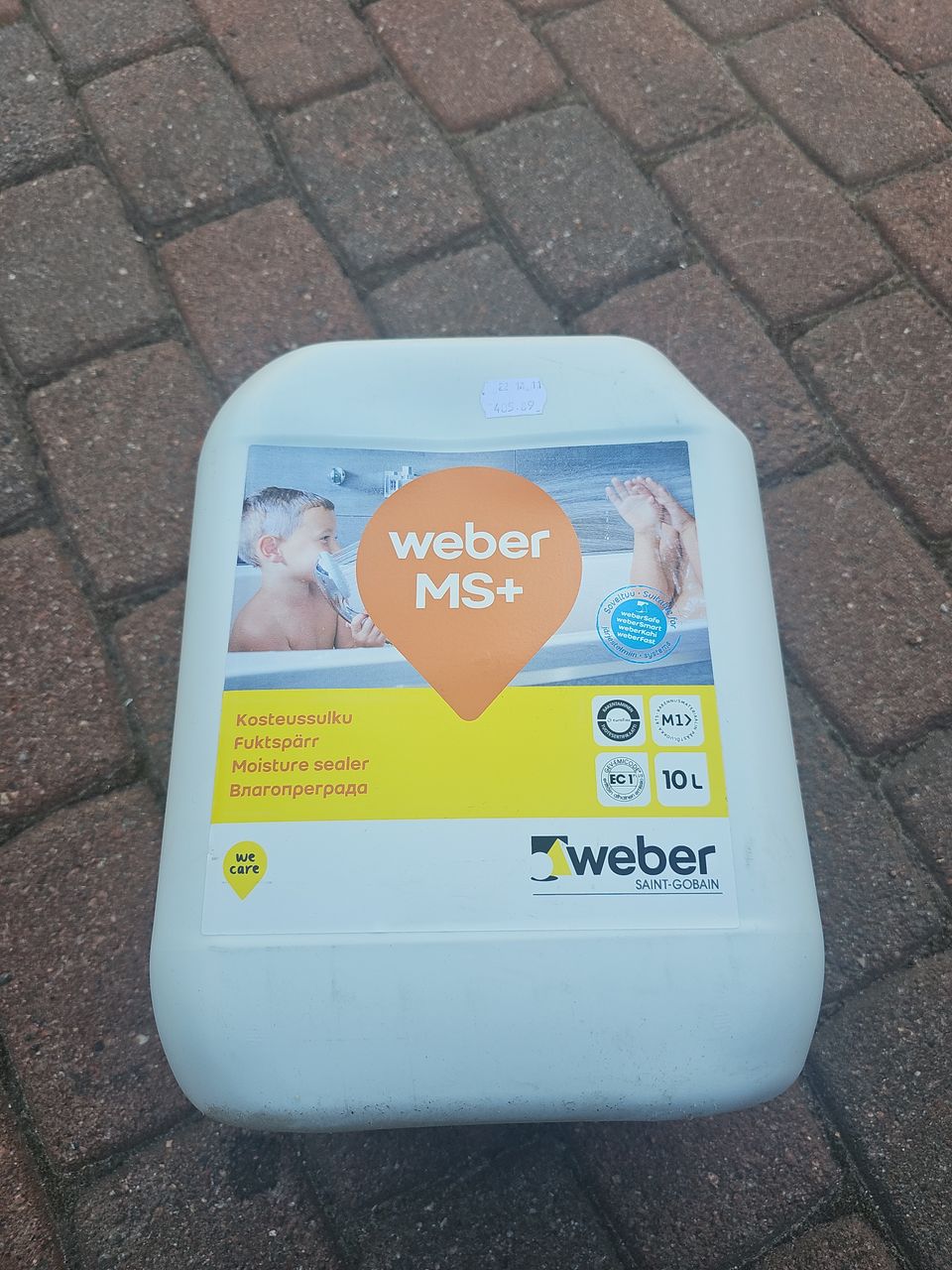 Weber MS+ kosteussulku 10L