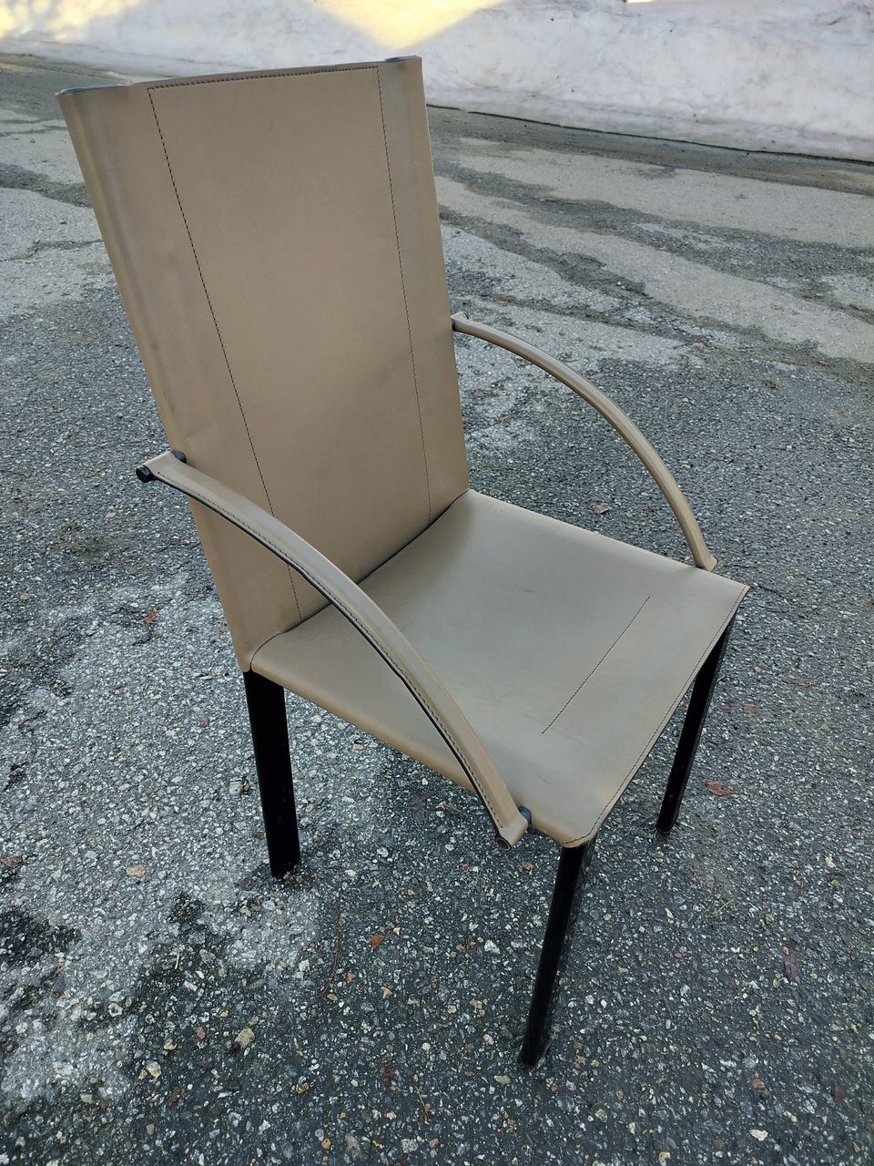 Design nahka tuolit Italia