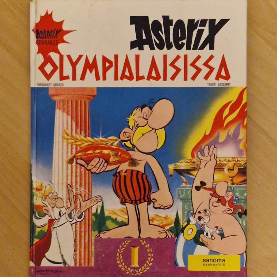 Asterix ja Lucky Luke albumeja (myös 1.painoksia)