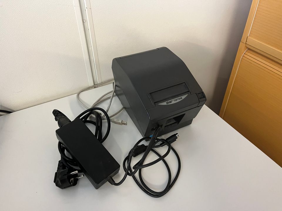 Star Termo Kuittitulostin TSP700 II, USB, leikkaa kuitin, musta