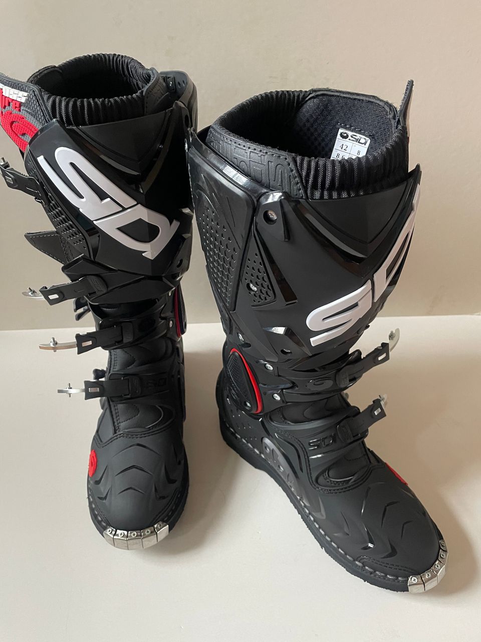 Sidi Crossfire 2, motocross-saappaat, musta, koko 42